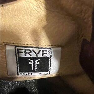 Classic Frye Tan Leather Knee High Boots Size 8 1/2. Minor ‘character’ marks.